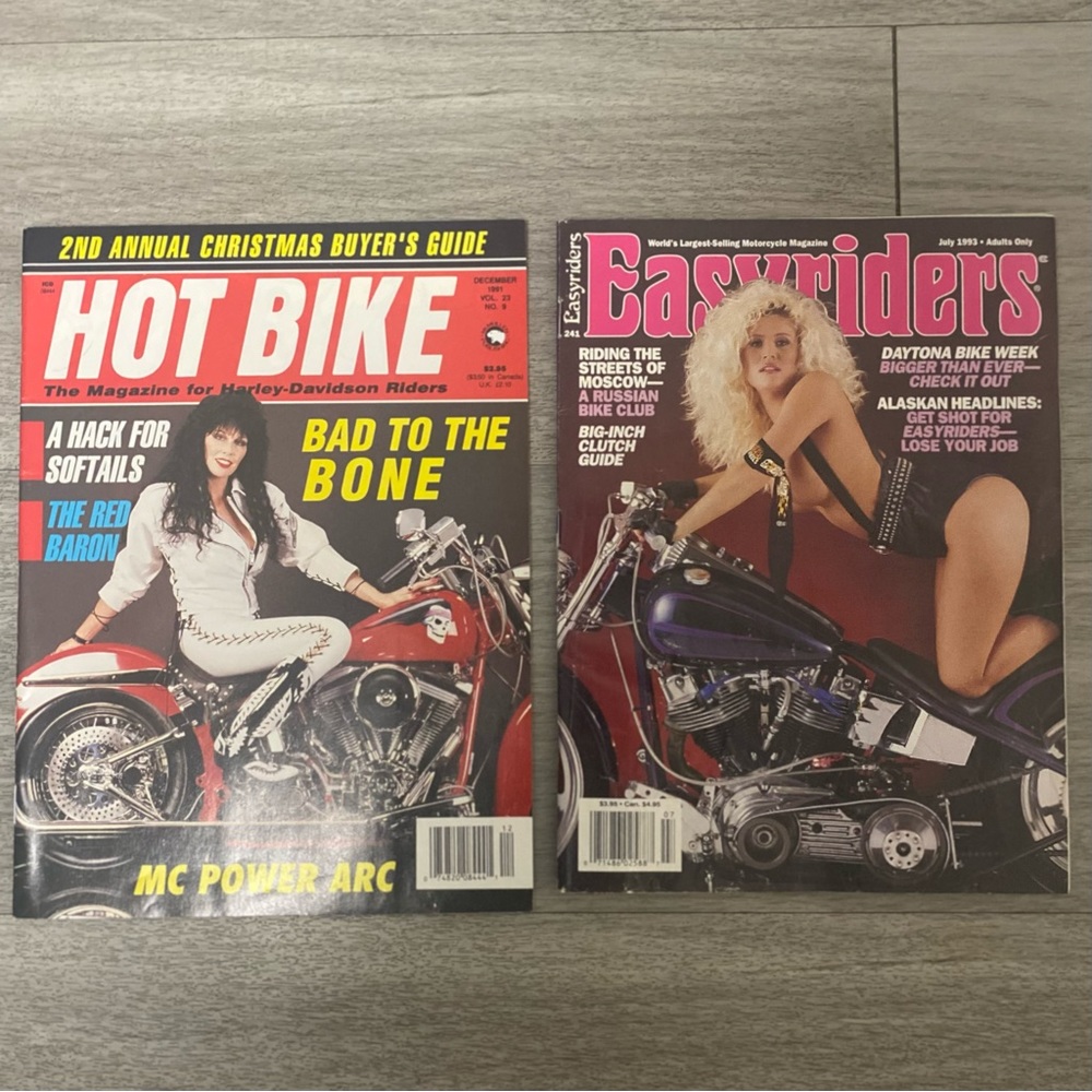2 Vintage Bike Magazines